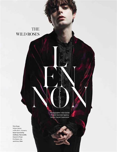 Lennon gallagher vogue